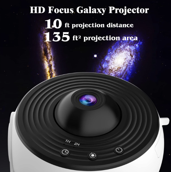 Night Light Galaxy Projector 360°